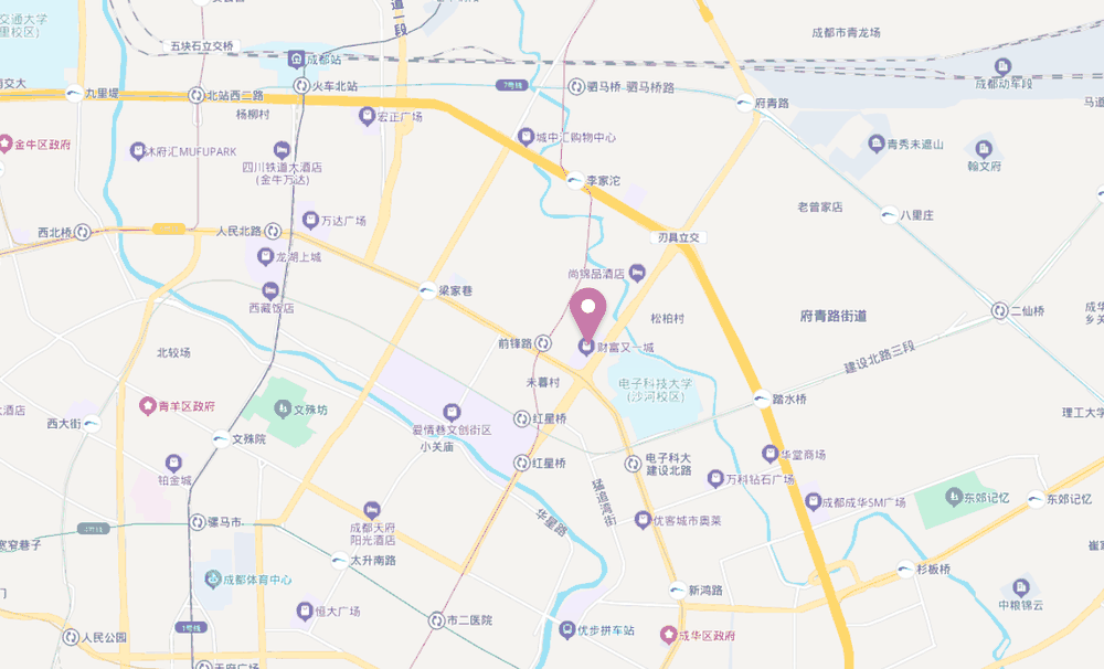 财富又一城位置地图